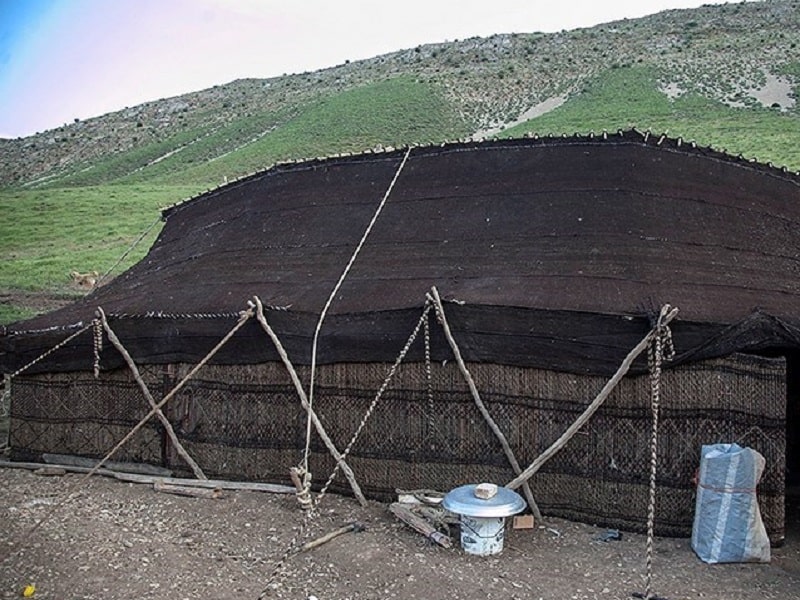 سیاه چادربافی عشایر بلوچ | سوغات صنایع دستی سیستان بلوچستان، زاهدان، چابهار، ایرانشهر، زابل