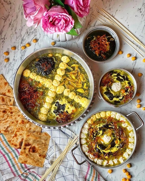 Popular Persian Foods | Differnet Types of Iranian Ash