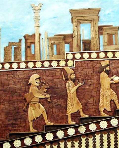 صنایع دستی ایران | منبت حکاکی روی چوب