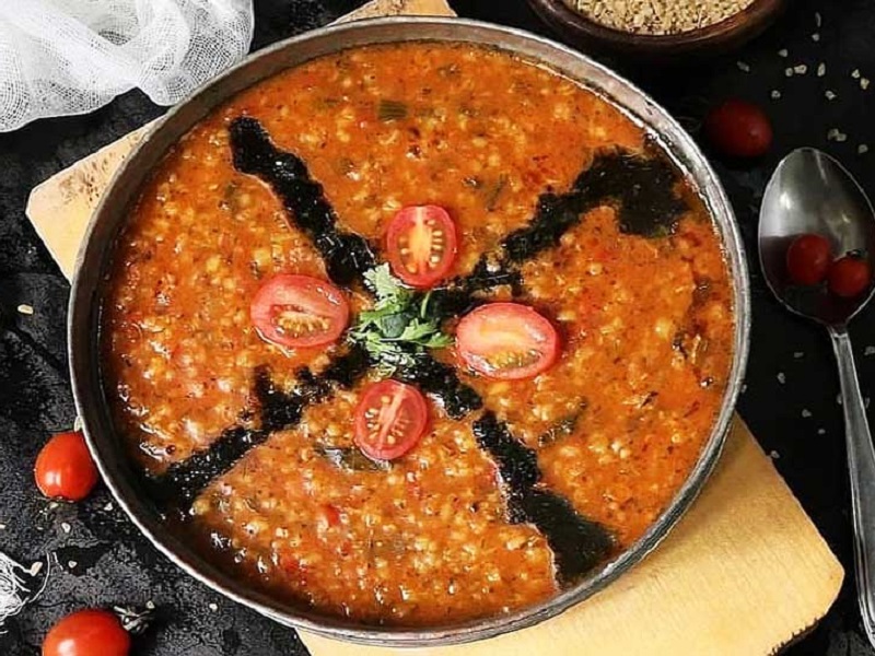 آش آبغوره تبریز | غذاهای محلی تبریز