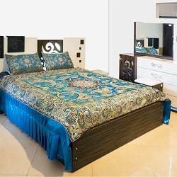 Persian Termeh Bedspread | Persian Luxurious Fabric