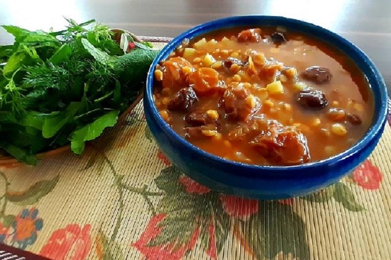 پیازو غذای سنتی زنجان | بهترین غذاهای محلی زنجان