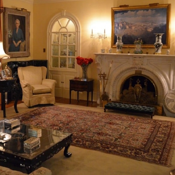 فرش جلو شومینه